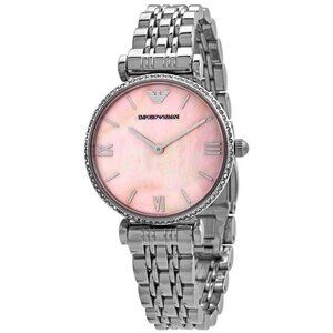 FX04139B NWT Emporio Armani Fashion Ladies Quartz Steel Authentic Watch